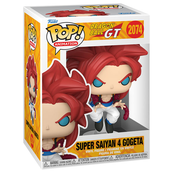 Funko POP #2074 Dragonball GT Super Saiyan 4 Gogeta Figure